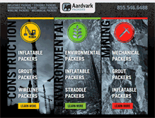 Tablet Screenshot of aardvarkpackers.com